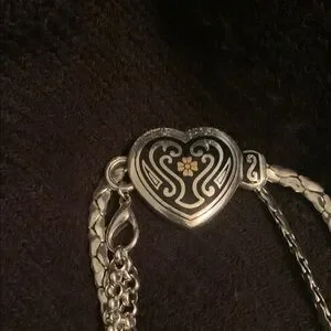 Brighton | Accessories | Elegant Silver Heart Chain Belt  display picture 2
